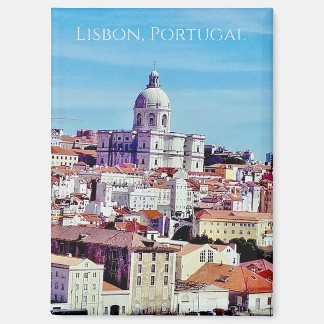 Lisboa Portugal Imán  (Anverso)