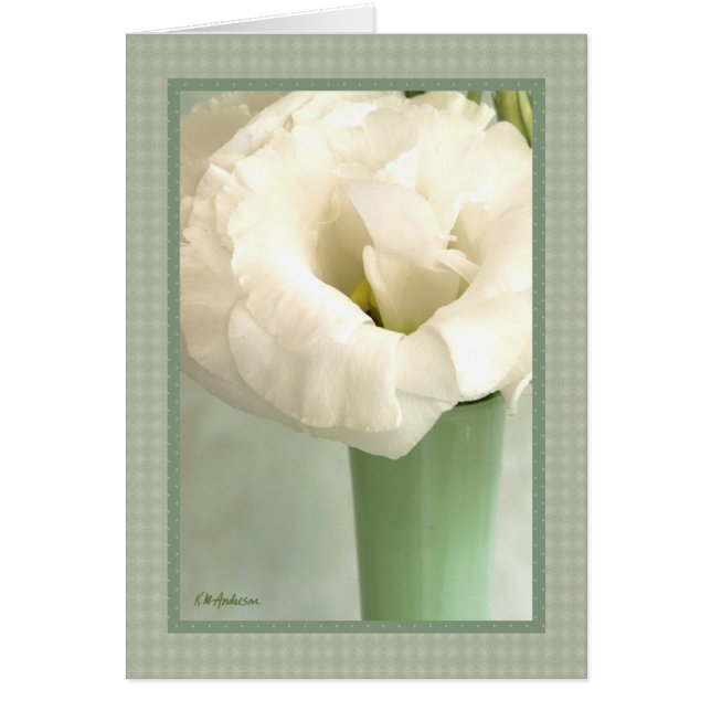 Lisianthus en verde (Frente)