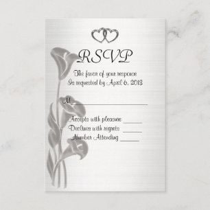 Lista de llamadas de la tarjeta de respuesta RSVP