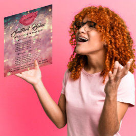 Lista de precios de labios con brillo de rosa Flye