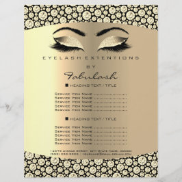 Lista de precios de Makeup Lash Beauty Diamond Sep