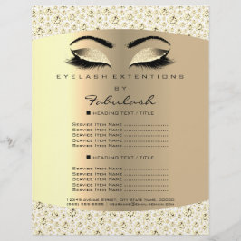 Lista de precios de Makeup Lash Beauty Diamond Whi