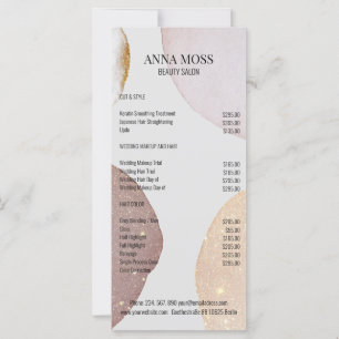 Lista de precios de Purpurinas Rosegold específica