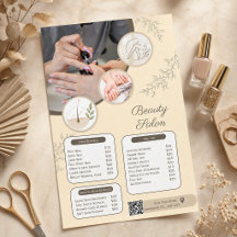 Lista de precios de salón de uñas | Manicura Pedic