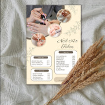 Lista de precios de venta de uñas | Manicura pedic