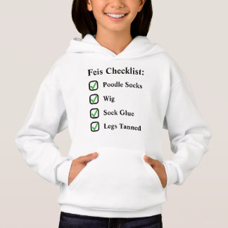 Lista de verificación de Feis de Dance Cute Funny