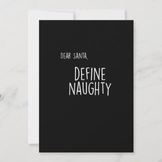 Lista divertida de Navidad de Santa Claus travieso