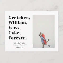 Lista simple de palabras Guardar la postal de la f