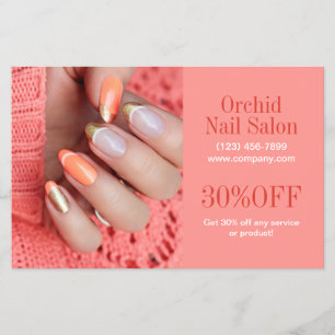 Listas de Precios de Salón de Uñas SPA Esteticista