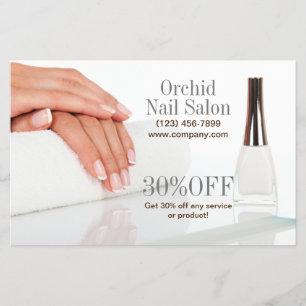 Listas de Precios de Salón de Uñas SPA Esteticista