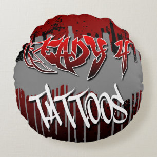 Listo 4 Tatuajes Almohada redonda
