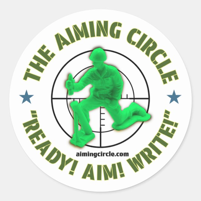 "¡Listo! ¡Apunten! ¡Escriban!" pegatinas (Anverso)