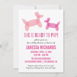 Listo para abrir invitaciones a la ducha de bebé C