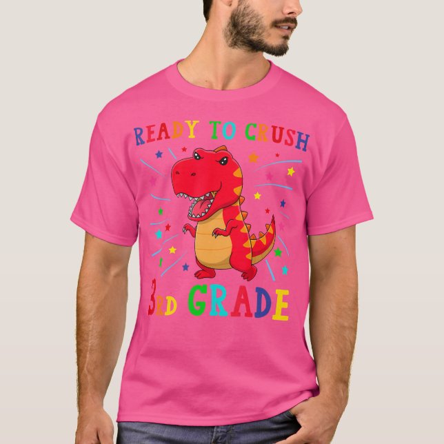 Listo Para Aplastar La Camisa De 3er Grado Para Re (Anverso)
