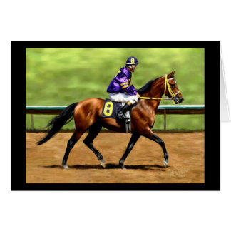 Listo para correr - Pintura de caballo