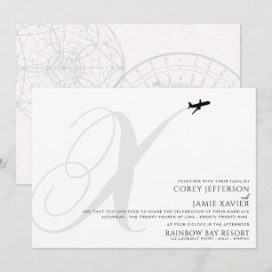 Listo para despegar X Invitación a la boda inicial