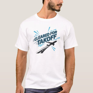 Listo para Despegue – Camiseta de Piloto Aviador A