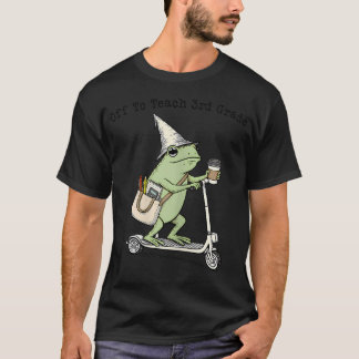 Listo Para Enseñar Camiseta Divertida De Rana Para