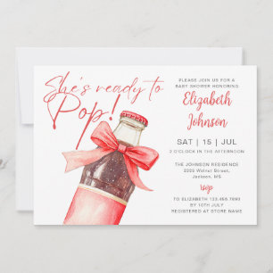 Listo Para Estallar Invitación De Cumpleaños De Be