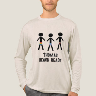 Listo para la playa - Tres tipos vestidos