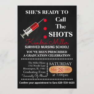 Listo Para Llamar A La Invitación De Graduación De