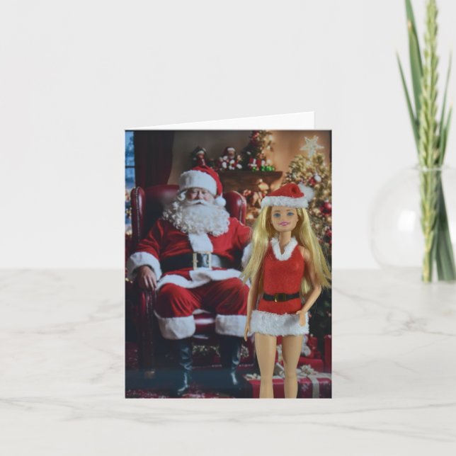 Listo para Navidades. Tarjeta de navidad (Anverso)