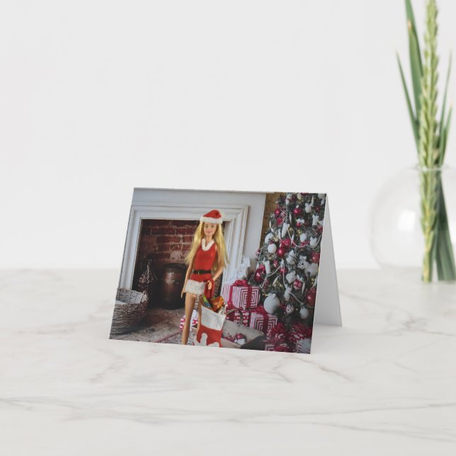 Listo para Navidades. Tarjeta de navidad (Anverso)