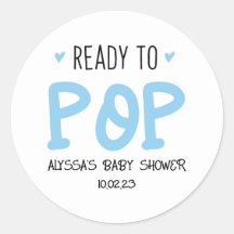 Listo Para Obtener Pegatinas Azules