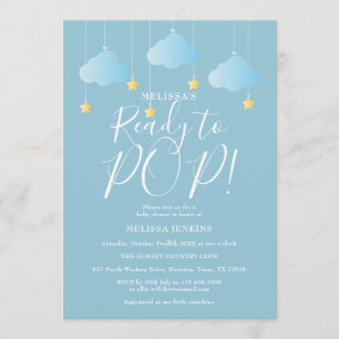 Listo para Parir Cumple Cumple Invitación de Baby 