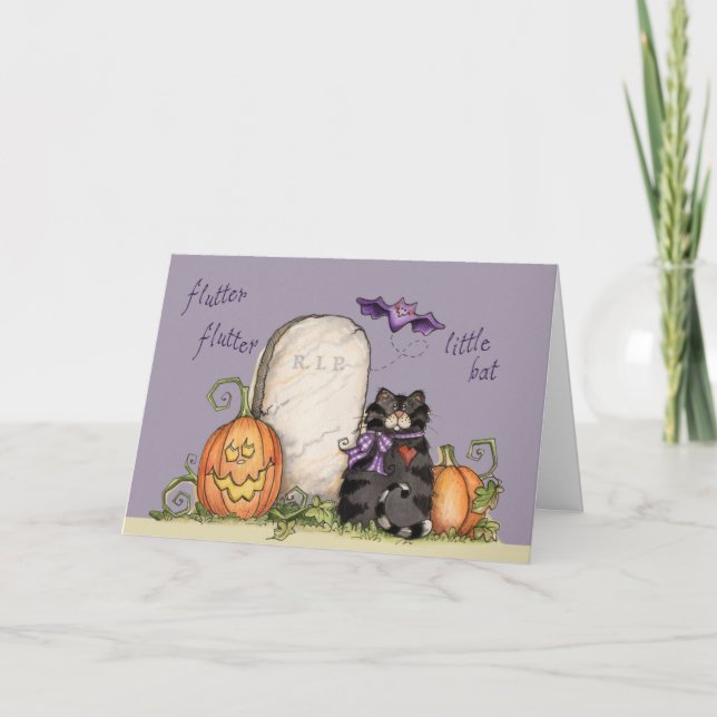 Little Bat - Tarjeta de felicitación (Anverso)