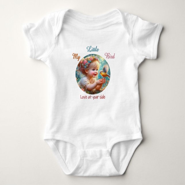 Little Bird Baby Jersey Bodysuit (Anverso)