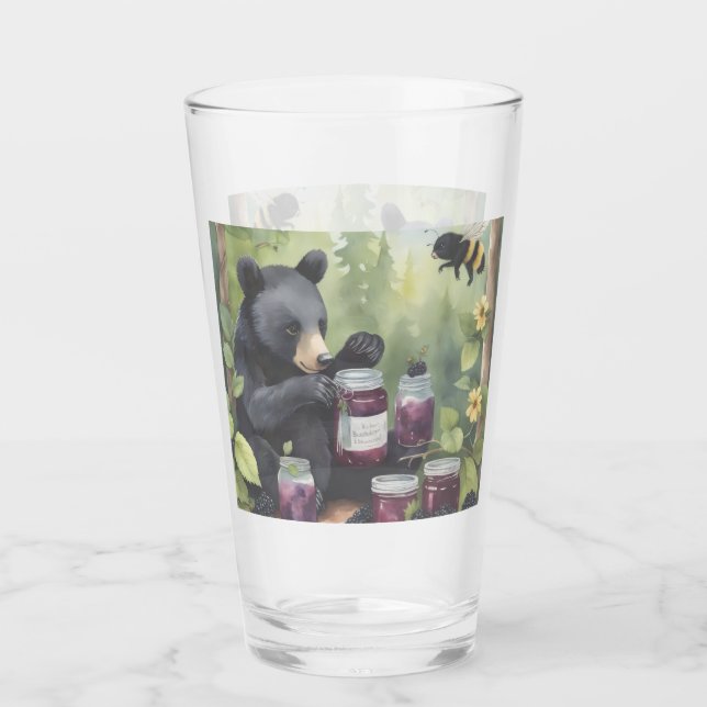 Little black Bear and his blackberry jams (Anverso)