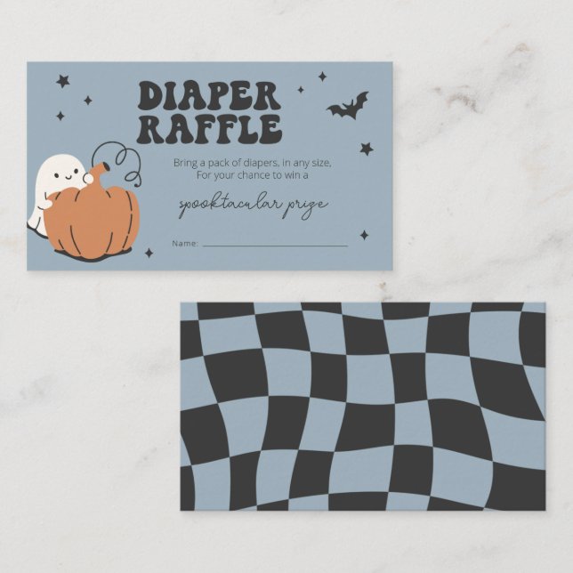 Little Boo es casi debido a la tarjeta Raffle de p (Anverso / Reverso)