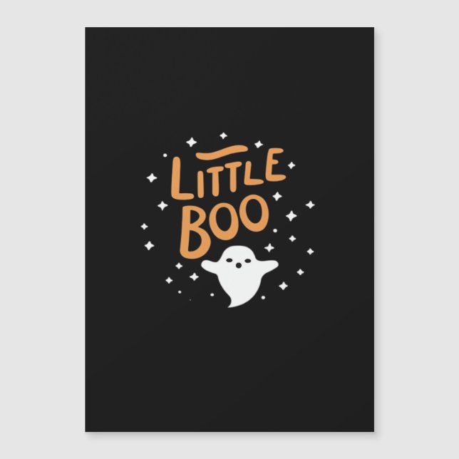 Little Boo, Feliz Halloween Vintage Clásico (Anverso)