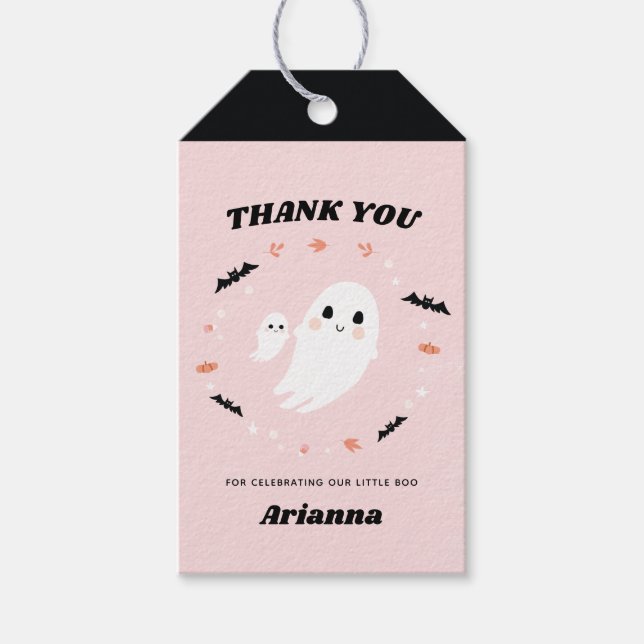 Little Boo Halloween etiqueta (Anverso)