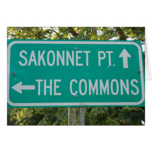 Little Compton, RI - Commons, Tarjeta Puntual Sako