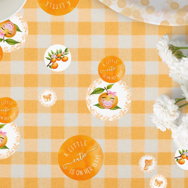 Little Cutie Baby Shower Table Confetti (Subido por el creador)