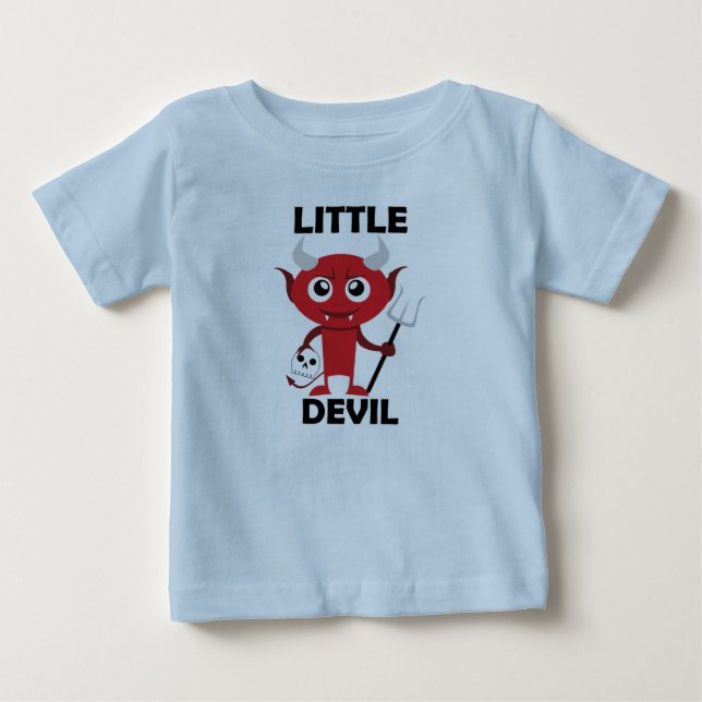 Little Devil - Baby Fine Jersey T-Shirt  (Anverso)