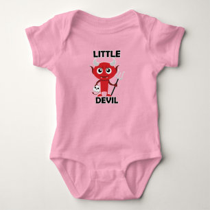 Little Devil - Baby Jersey Bodysuit