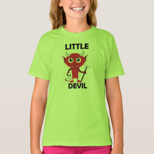 Little Devil - Camiseta Básica De Los Chicas
