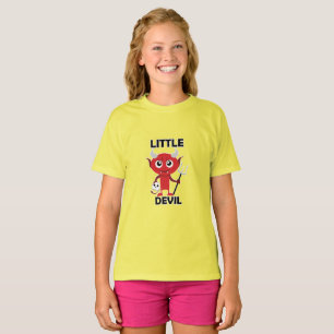 Little Devil - Camiseta Básica De Los Chicas