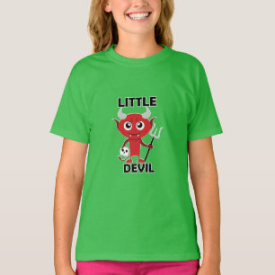 Little Devil - Camiseta Básica De Los Chicas