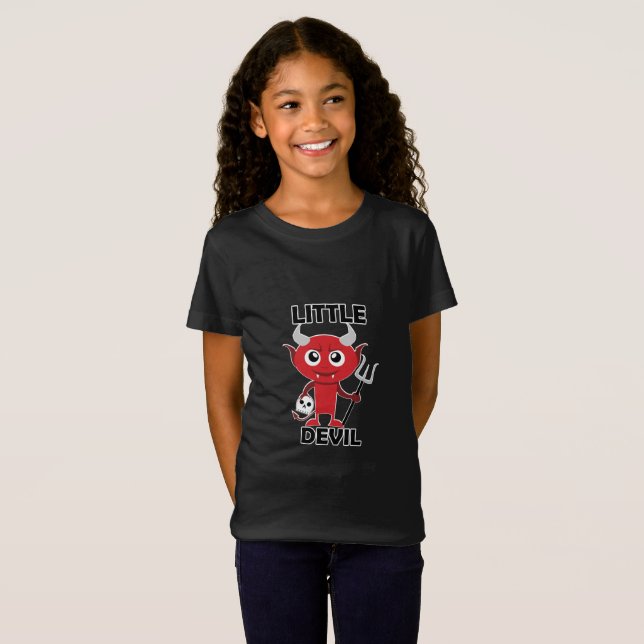 Little Devil - camiseta de Chica de Jersey (Anverso completo)