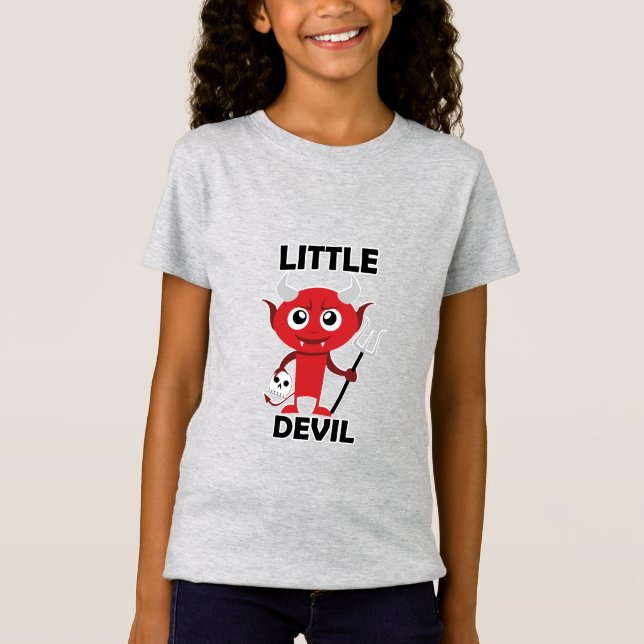 Little Devil - camiseta de Chica de Jersey (Anverso)