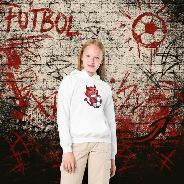 Little Devil with a soccer ball (Subido por el creador)