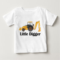 Little Digger - Baby Fine Jersey T-Shirt 