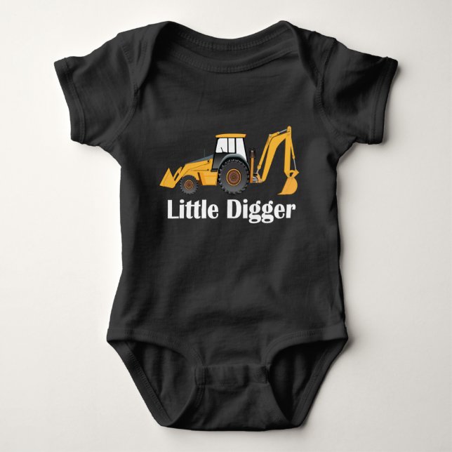 Little Digger - Baby Jersey Bodysuit (Anverso)