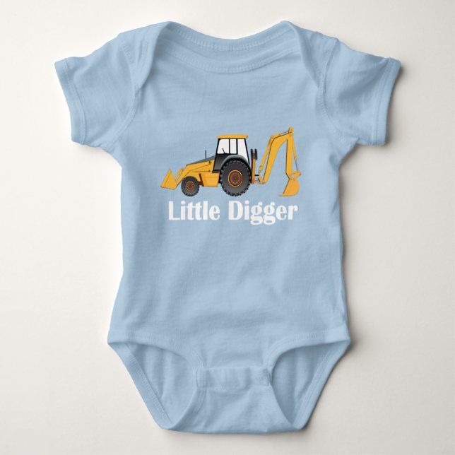 Little Digger - Baby Jersey Bodysuit (Anverso)