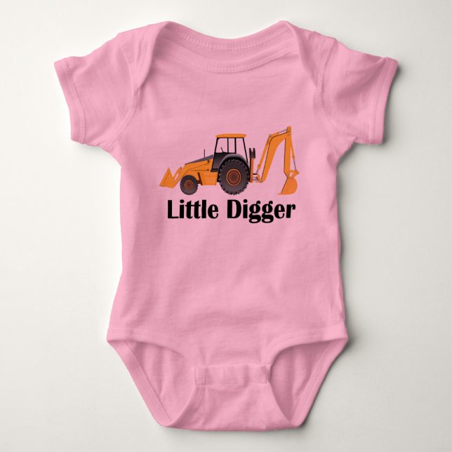 Little Digger - Baby Jersey Bodysuit (Anverso)