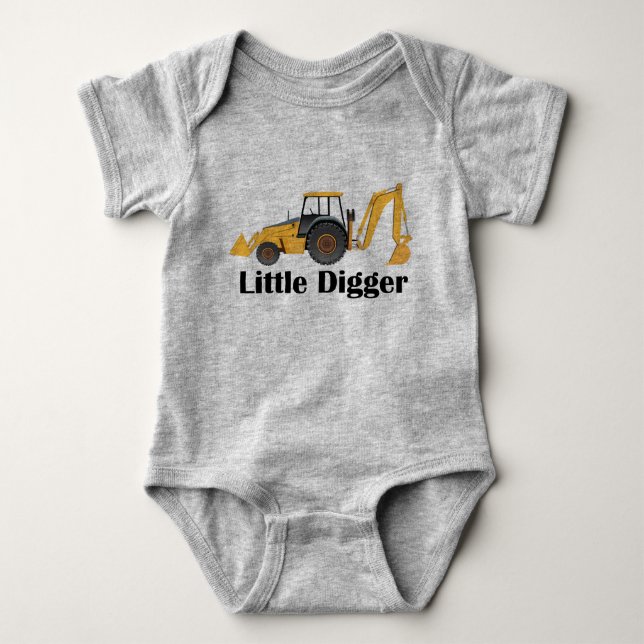 Little Digger - Baby Jersey Bodysuit (Anverso)